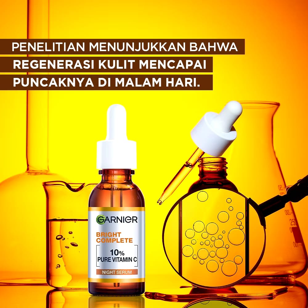 L’Oréal Garnier Bright Complete 10% Pure Vitamin C Night Serum