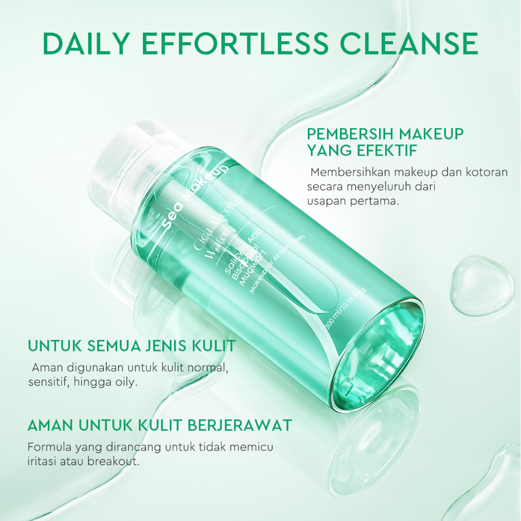 Sea Beauty Indonesia Sea Makeup Acne Clear Micellar Water