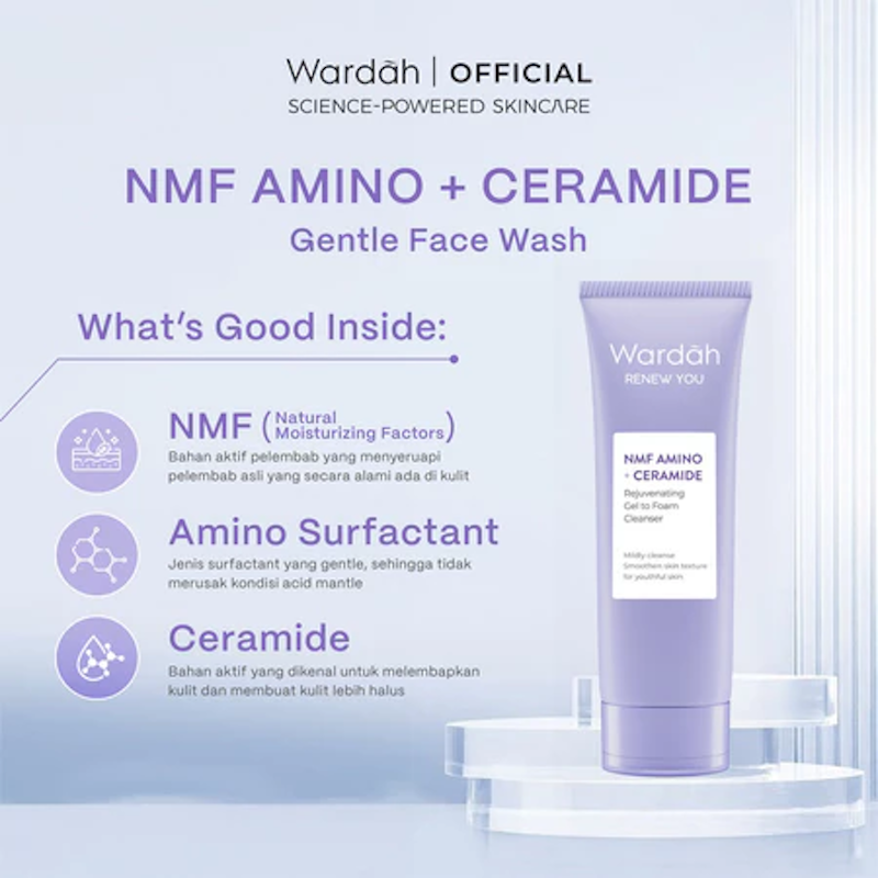 Renew You NMF Amino + Ceramide Rejuvenating Gel to Foam Cleanser 3