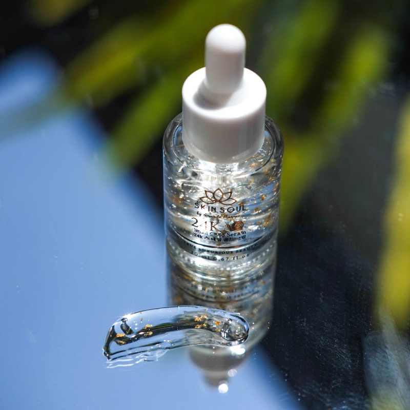  Skinsoul 24K Snail Gold Serum