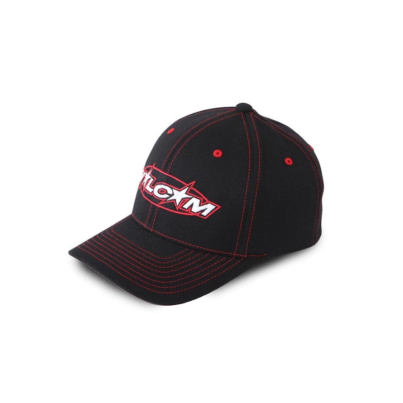 Volcom Hot Tune Flexfit Hat Black 2