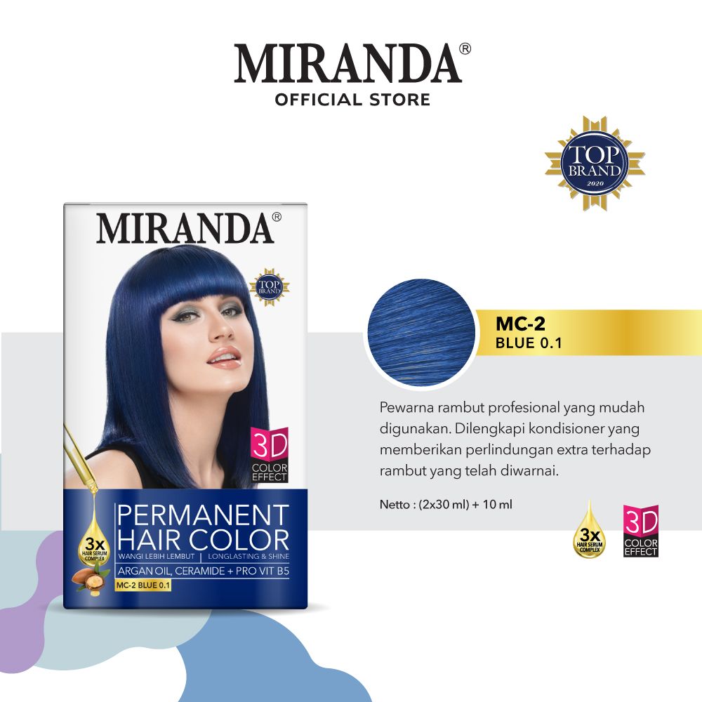 Miranda  Hair Color Blue MC2