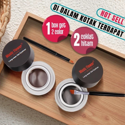 Candy Jelly Trading International Music Flower 2 in 1 Eyebrow & Eyeliner Gel Brown