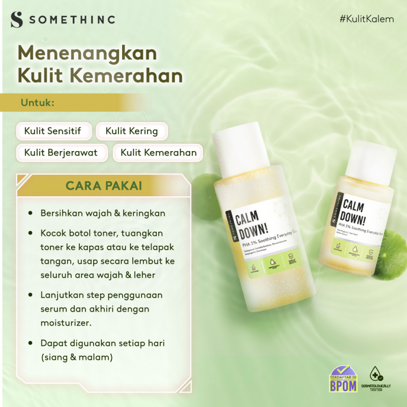 Calm Down! PHA 3% Soothing Everyday Toner 2