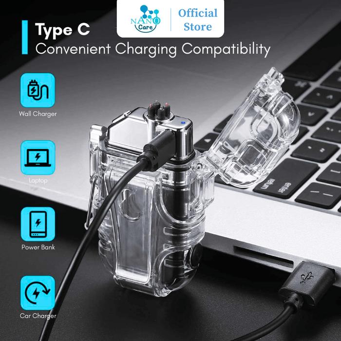  Nano Care Korek Api Electric Waterproof Tipe A