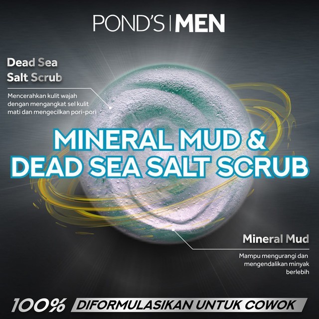 Unilever Pond's Men Ultra Bright Oil Fighter Facial Foam 