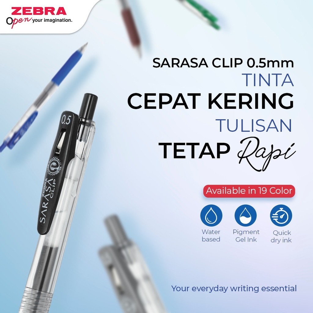 Zebra Sarasa Clip JJ15