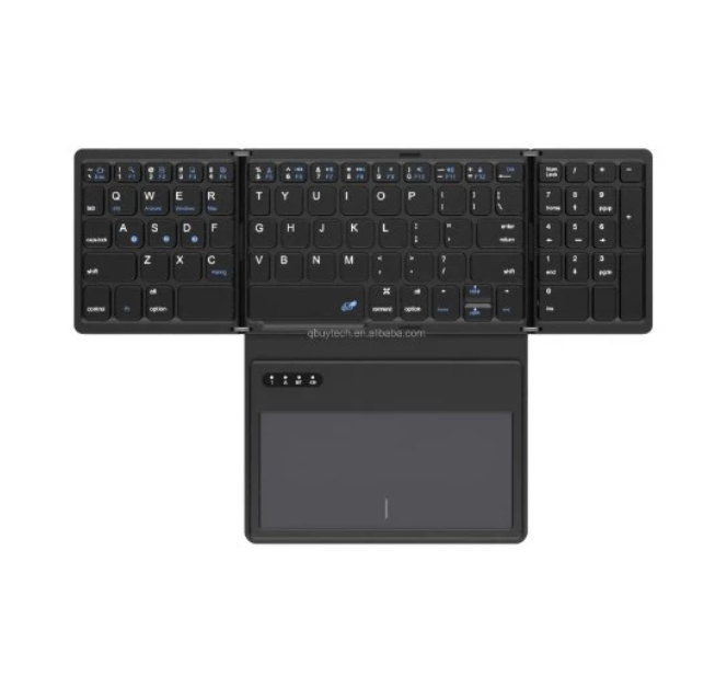 Keyboard Bluetooth Wireless Lipat Touchpad Numeric 