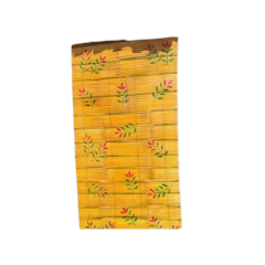 Tirai Bambu Gulung Motif