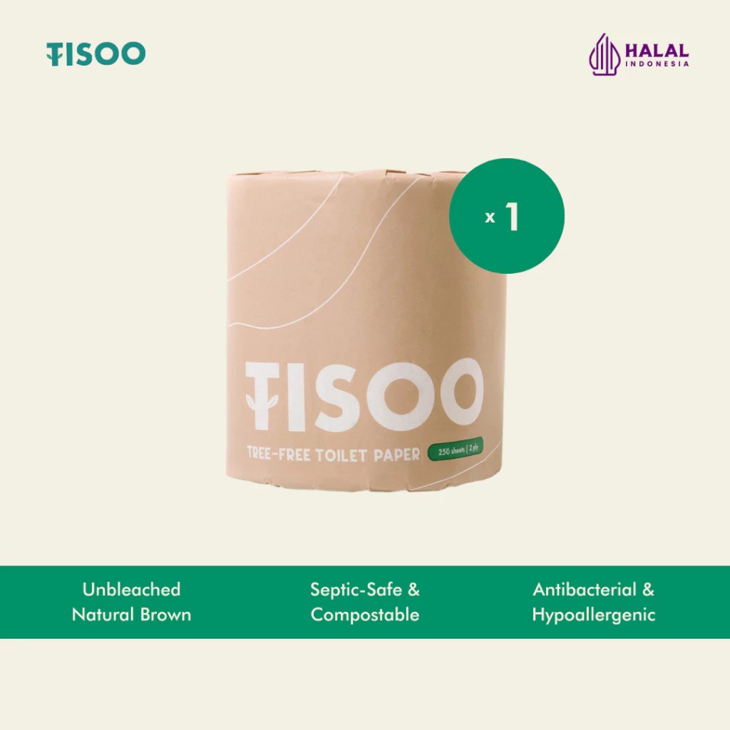 Bumi Milik Bersama TISOO Tree-Free Toilet Paper