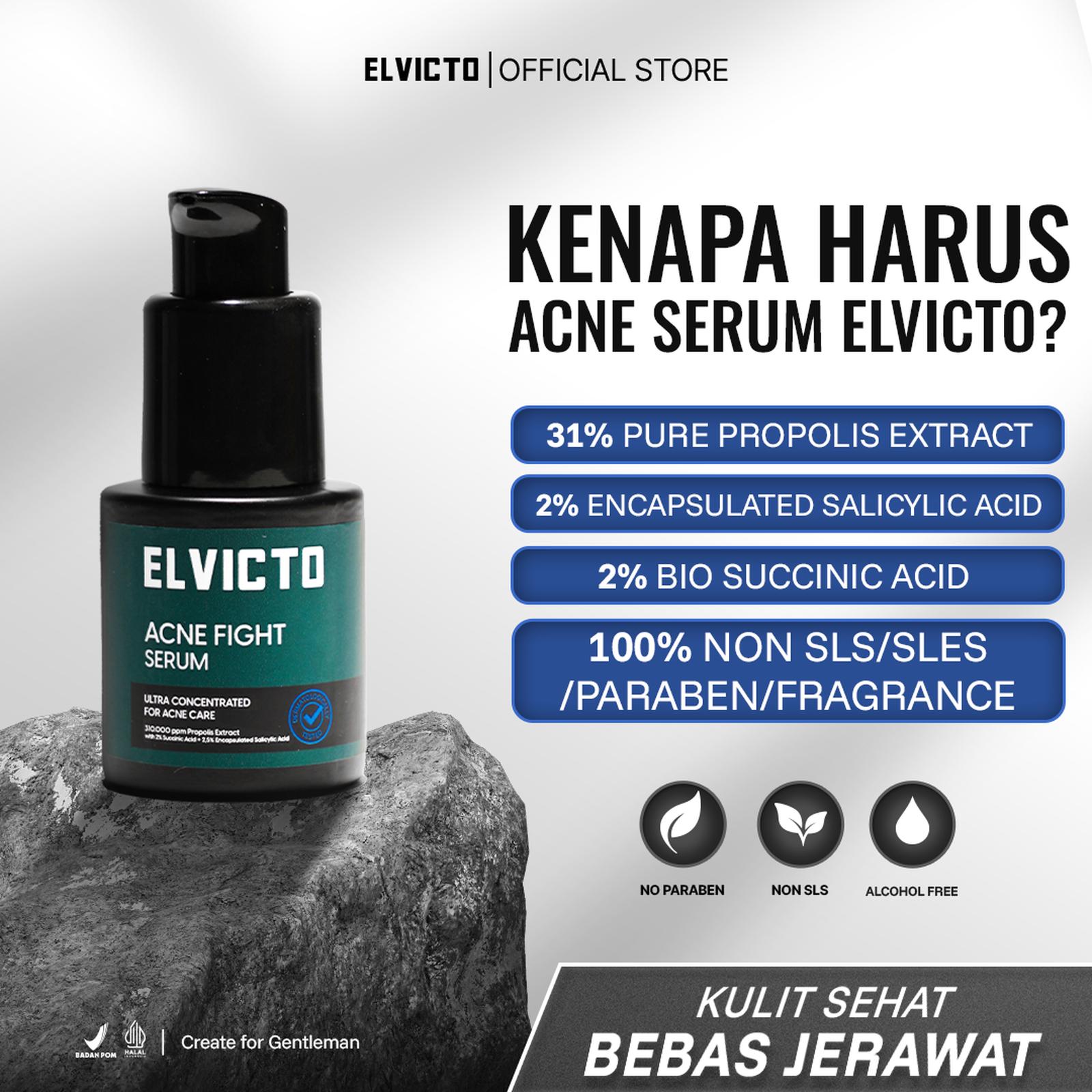 Gizi Indonesia ELVICTO Acne Fight Serum