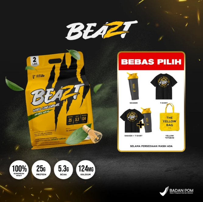 Fitlife Indonesia FITlife Beazt Japanese Matcha