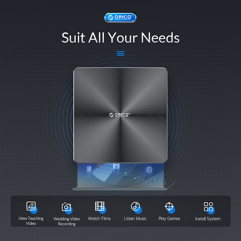 ORICO USB3.0 External Recorder without Expansion