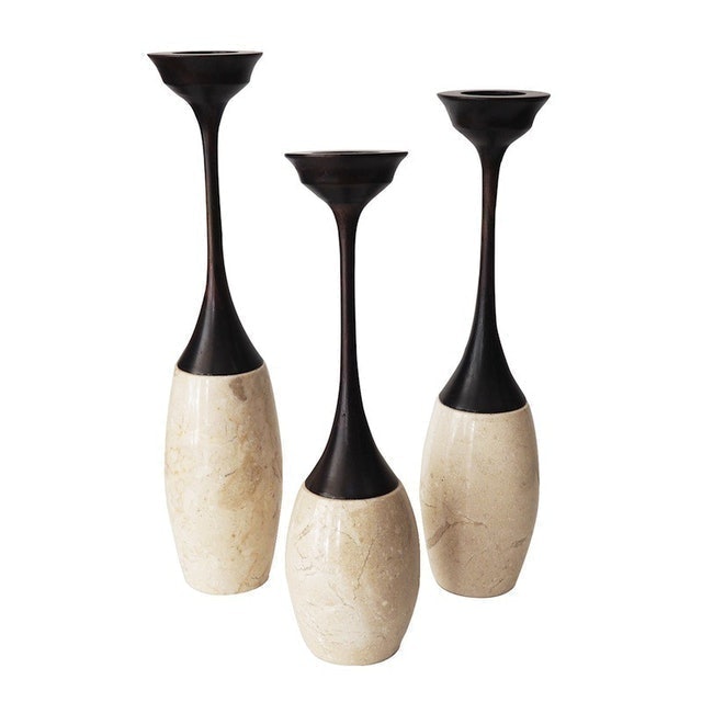 Mendekor Tempat Lilin Hias Meja