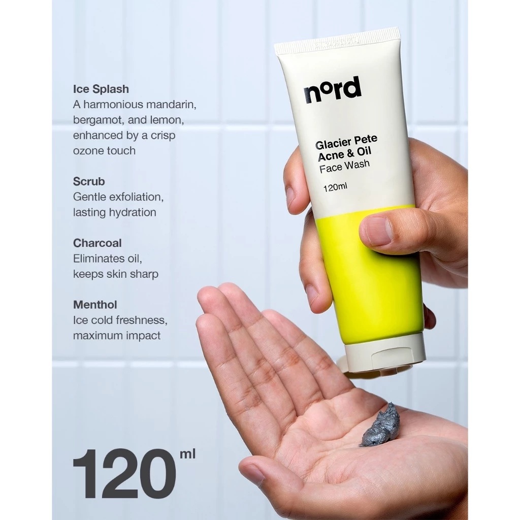  Nord For Men Face Wash Glacier Pete Acne & Oil