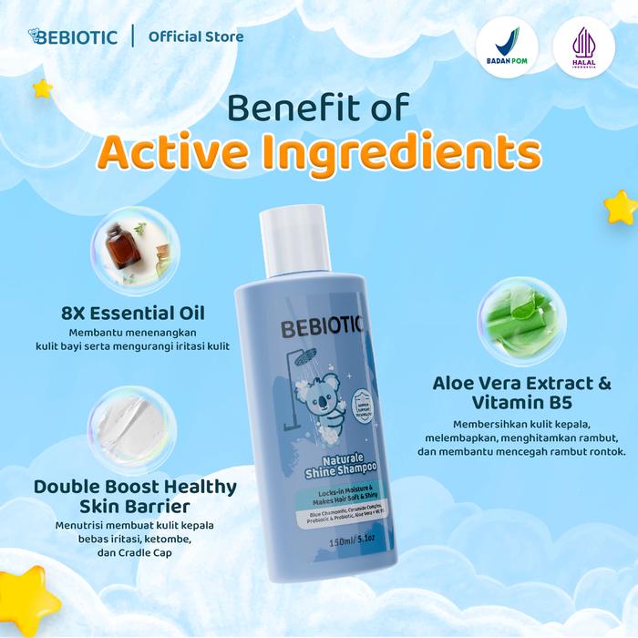 Bebiotic Naturale Shine Shampoo 2