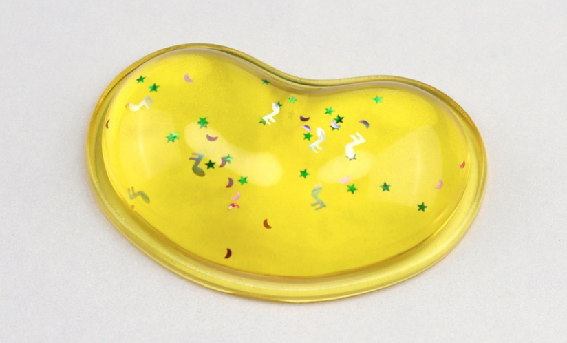  Wrist Rest Pad Jelly Comfort Silicone Transparent Gel