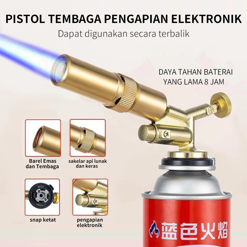  Linix Kepala Gas Flame Gun Torch
