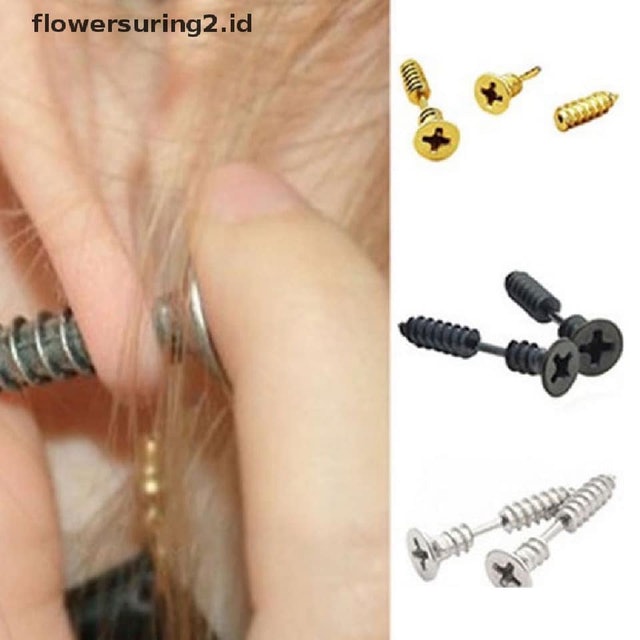  Anting Sekrup Gaya Punk