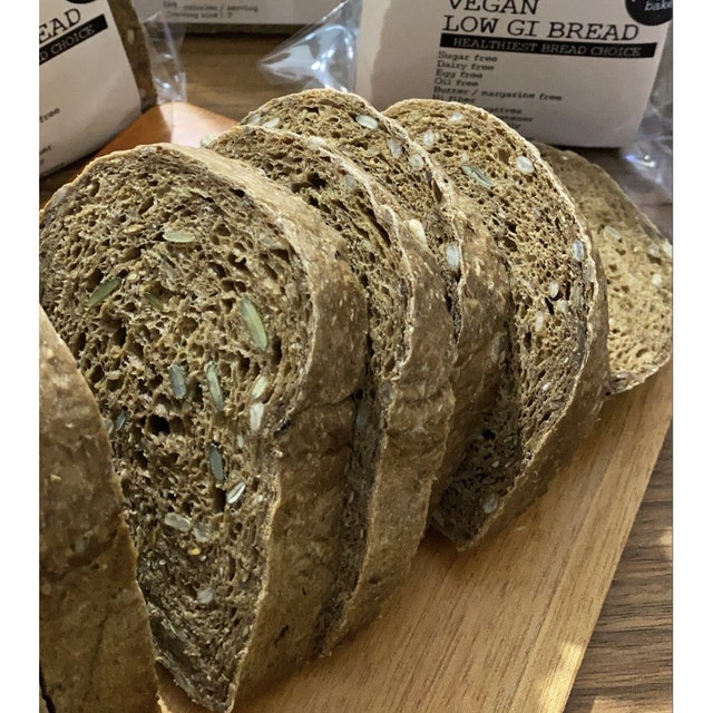 Wijaya Raya Nude Bake Vegan Low GI Multiseed Loaf