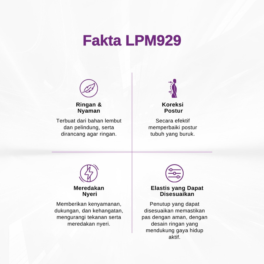 LPM Posture Support Brace 5