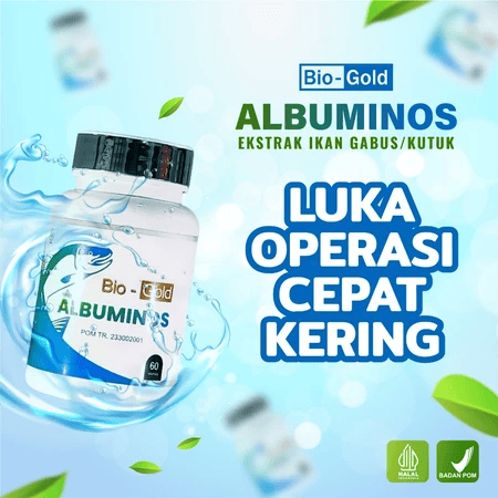 Indoherb Global Manufacture Bio Gold Albuminos (Ekstrak Ikan Gabus/Kutuk)