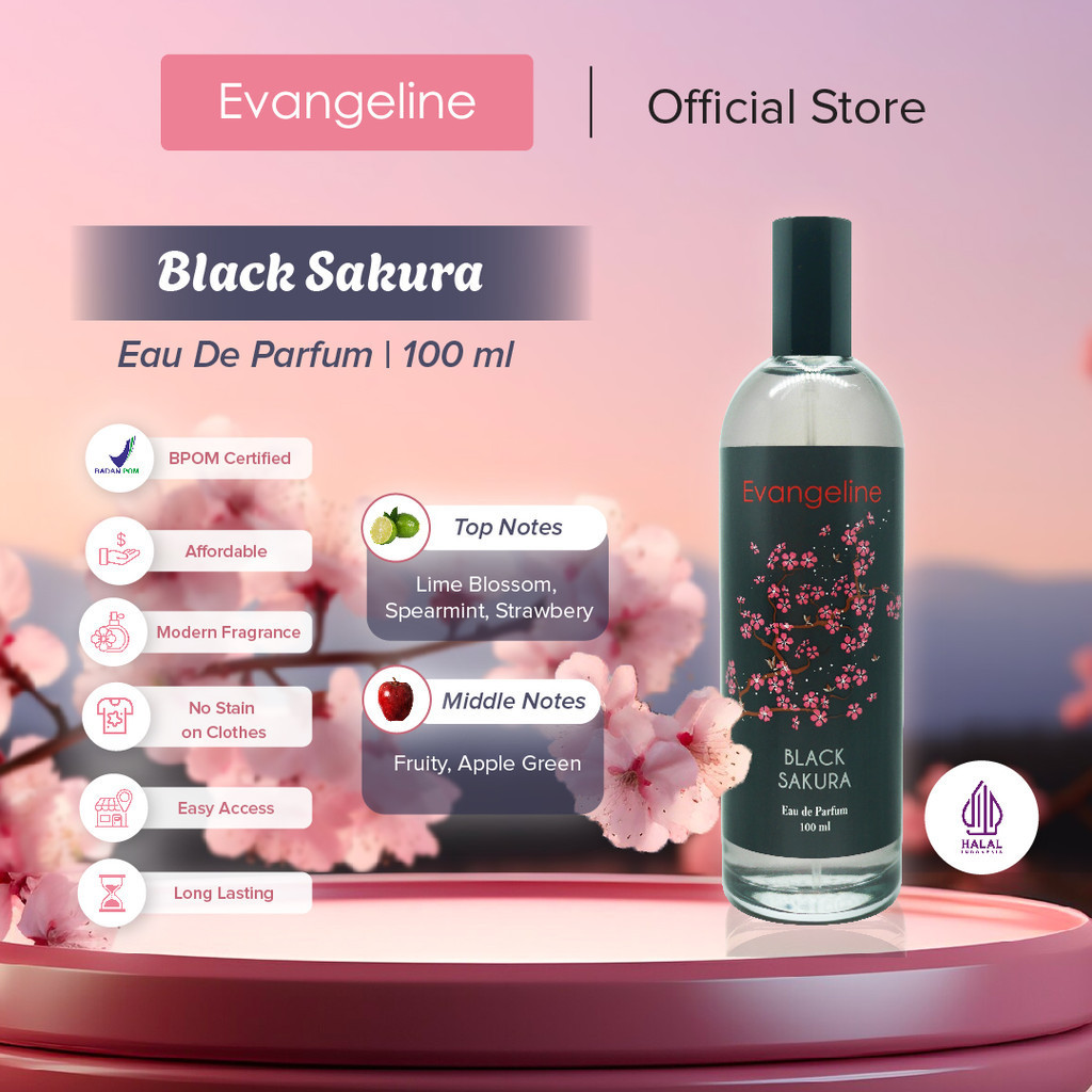 Griff Prima Abadi Evangeline Black Sakura