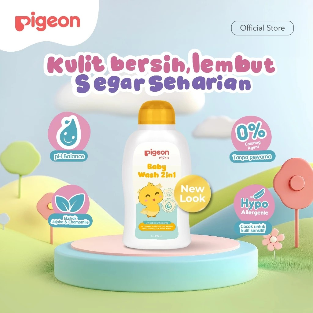 Pigeon Pigeon Baby Wash Chamomile