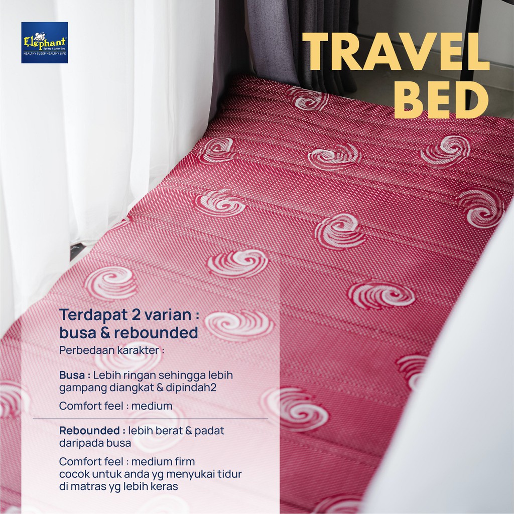 Elephant  Travelbed D Rebounded Kasur Lipat 5