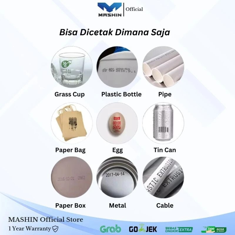 Mashin Solvent Ink 4