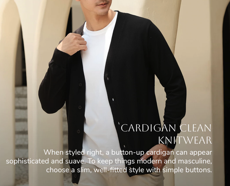 Gomuda Cardigan Clean Knitwear 3