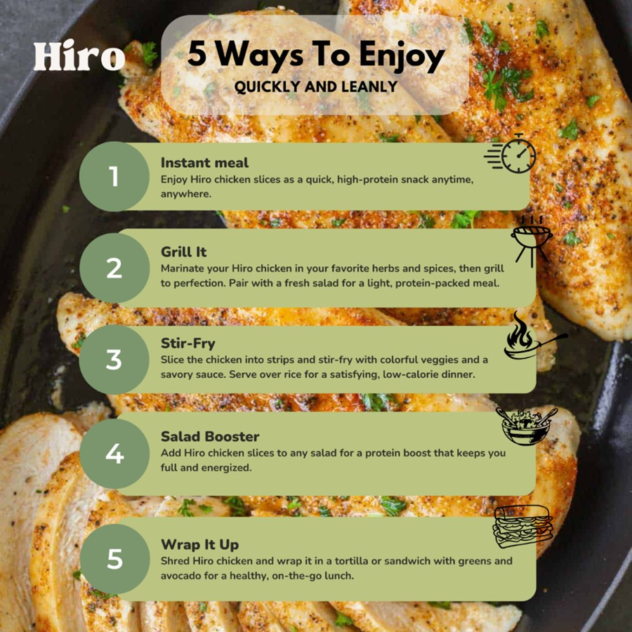 Hiro Hiro Dada Ayam Diet Siap Saji