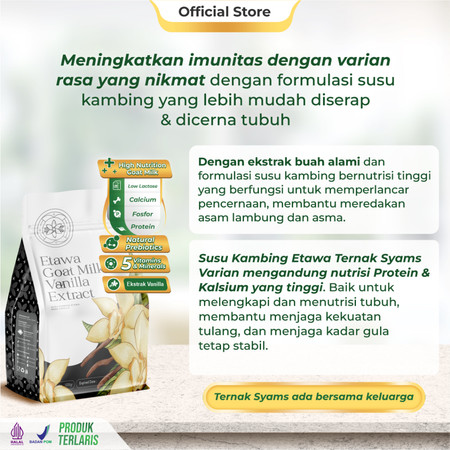 Ternak Syams Goat Milk Vanilla Extract 4