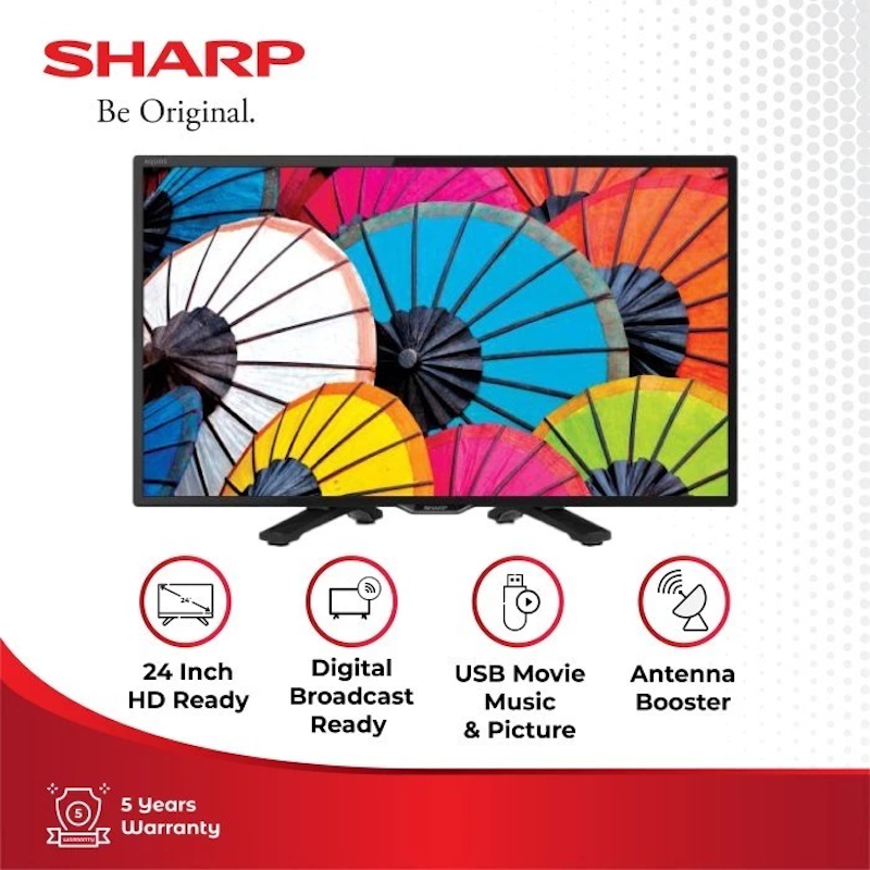 SHARP 24 Inch LED TV Digital 2T-C24DC1I