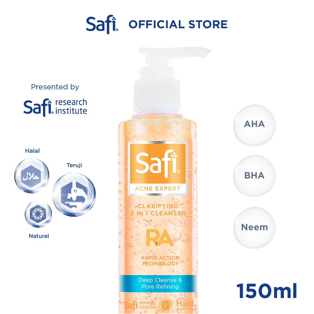 Safi Acne Expert Clarifying 2-in-1 Cleanser