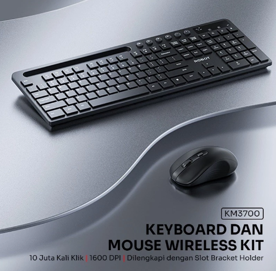 Wook Global Technology ROBOT Keyboard  Mouse Set  KM3700