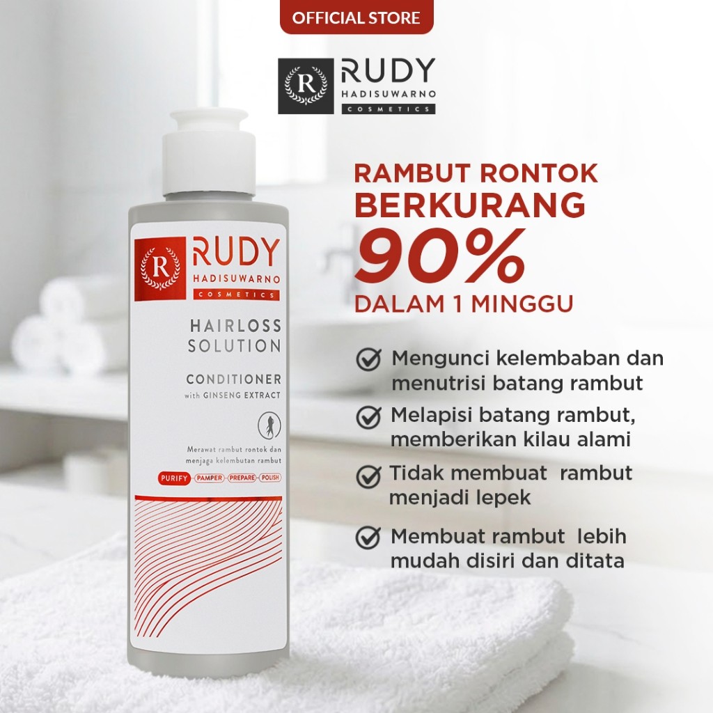 Rudy Hadisuwarno Cosmetics Hairloss Solution Conditioner 3