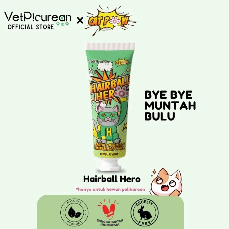 Vetpicurean X Catpow Hairball Hero 2