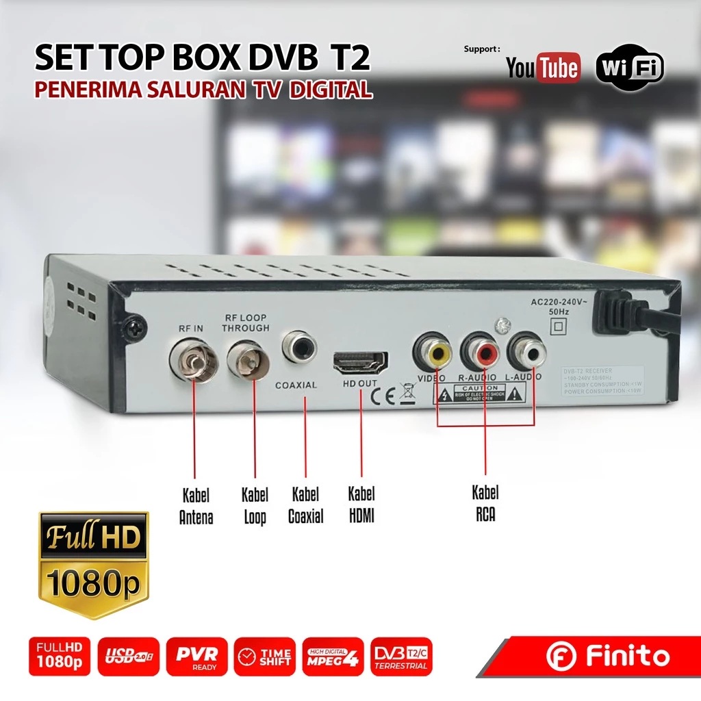 Finito Set Top Box FNS-B04T2