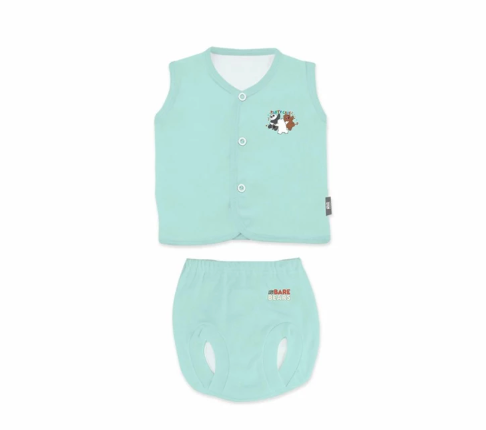 Sarana Mega Fortuna Fluffy Setelan Kutung Pendek We Bare Bears