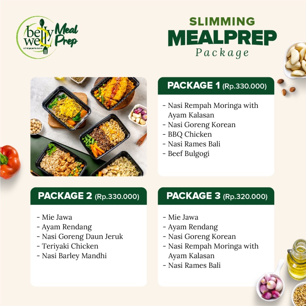 Bellywell Slimming Meal Prep Packages 4