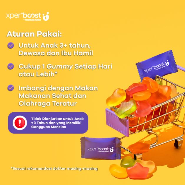 Tentang Anak Expert Boost Gummy Vitamin D 600 IU