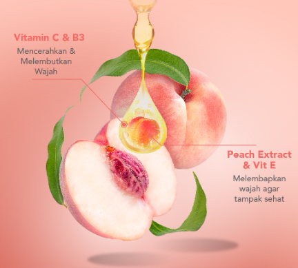 Varcos Citra Internasional OMG OH MY GLOW Peach Glowing Toner