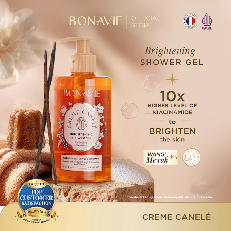 Brightening Shower Gel Crème Canele 4