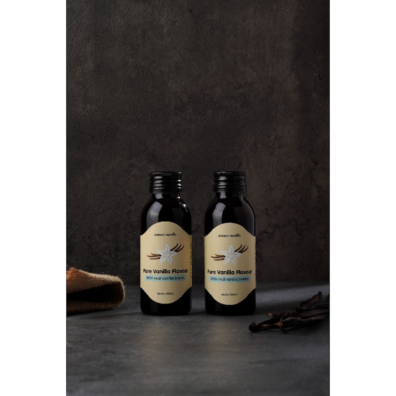 Maison Vanilla Pure Vanilla Flavour with Real Vanilla Bean 100 ml 5