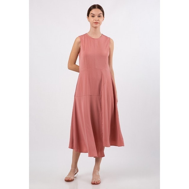 The Executive Fit&Flare Asymmetric Dress