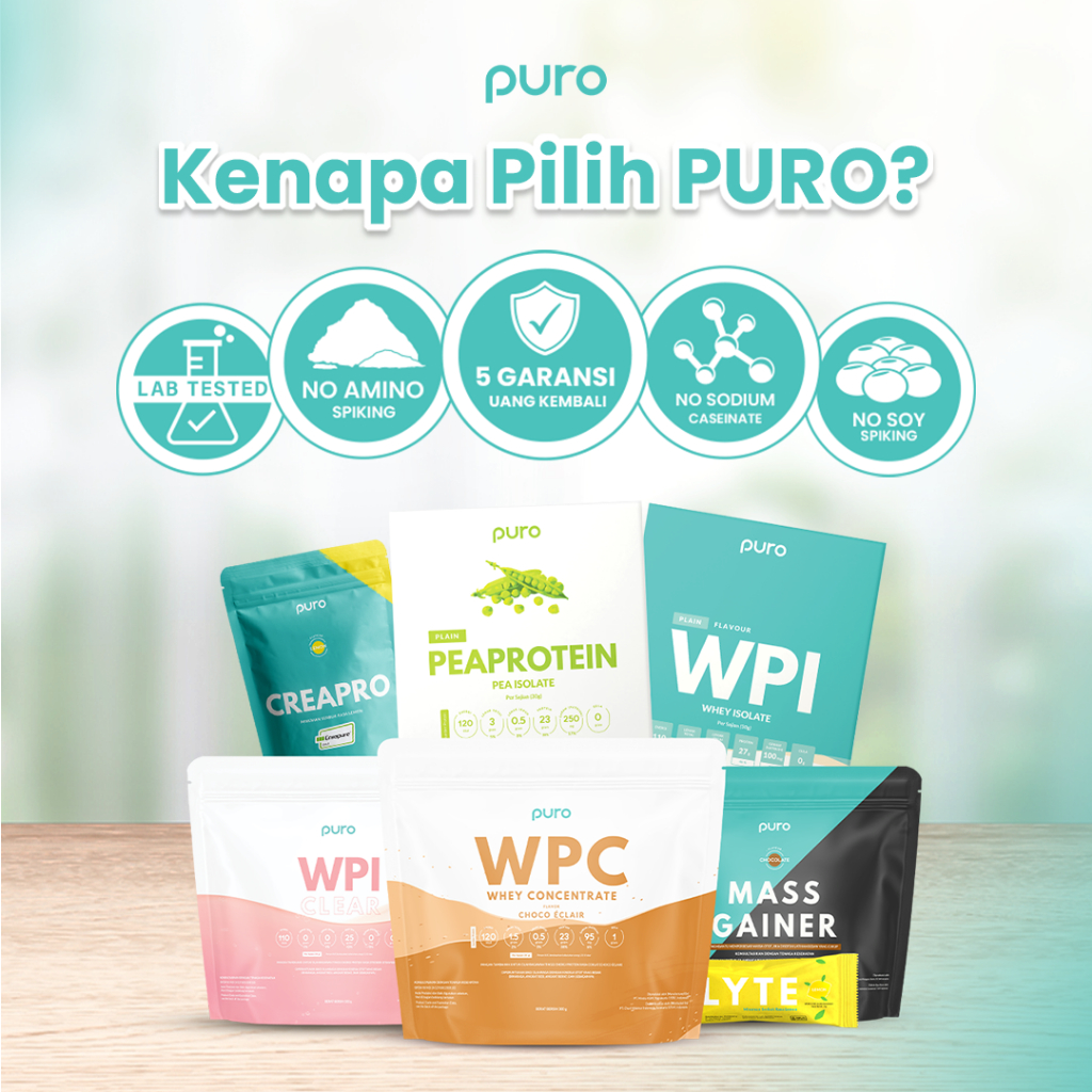 Puro Pure Nutrition WPC WPRO Whey Concentrate