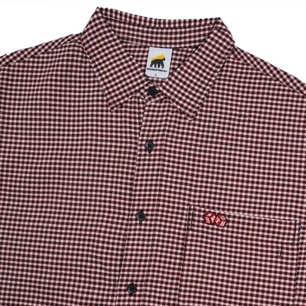 Smithindo Mitra Mandiri House of Smith Shroud Boxy Shirt Navy Red