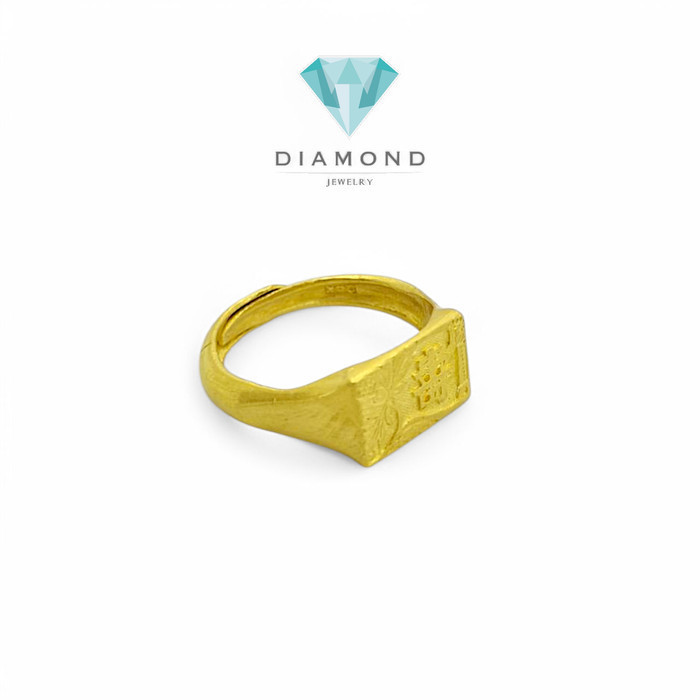  Diamond Jewelry Cincin Mas Laki 24K