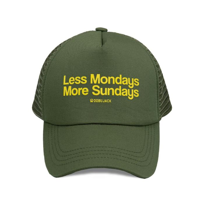  Dobujack Noriko Green Trucker Hat